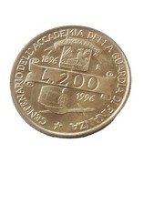 Rare Coin Italy 200 Lire