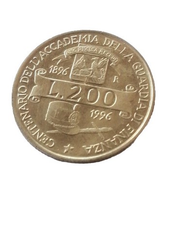 Moneta rara italia 200 lire - moneta,