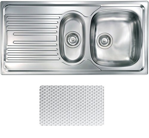 Lavello inox antigraffi - lavello,