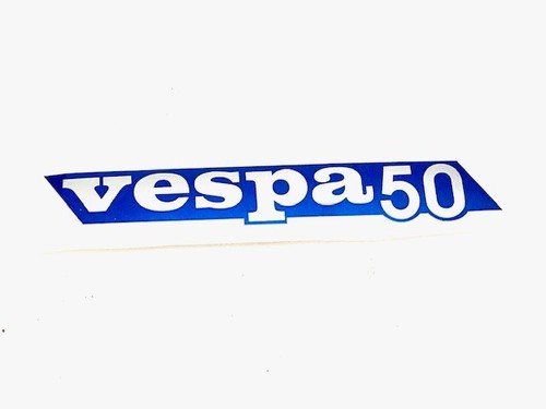 Adesivo laterale blu vespa - adesivo, "