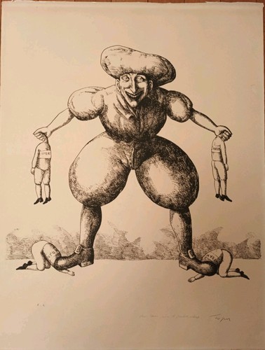 Roland topor lithographie - ,