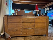 Madia con tre antine in legno 