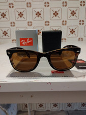 Ray-Ban Wayfarer Folding Classic Occhiali da Sole Unisex - Havana (RB4105 