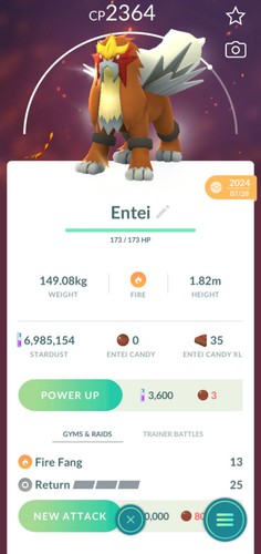 Pokemon trade entei - pokemon, |