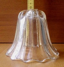 ANTICA CAMPANA MURANO VETRO VECCHIO RICAMBIO LAMPADA ANNI 40 LIBERTY VINTAGE