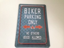 Biker parking only - Targa in