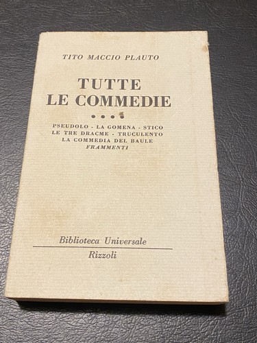 Tutte commedie plauto 3 - tutte, le