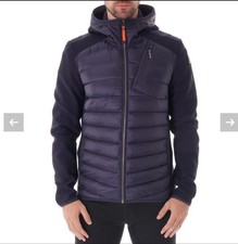 Piumino ibrido con cappuccio Parajumpers Nolan Navy taglia M
