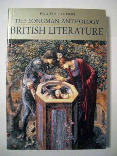 Longman anthology british - anthology, of