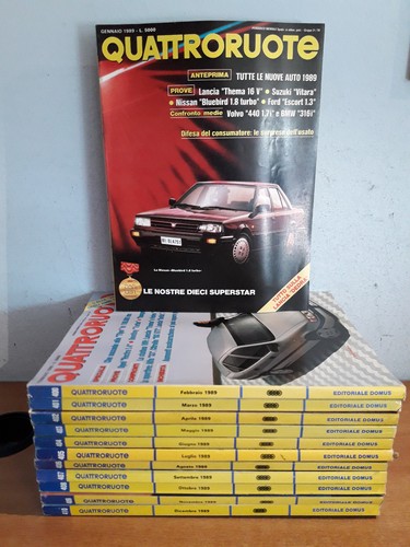 12x rivista quattroruote - rivista,