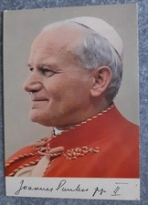 Cartolina PAPA GIOVANNI PAOLO