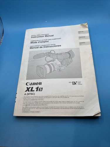 Videocamera canon xl1s - videocamera,