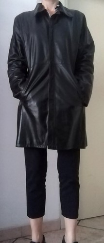 Giacca donna lunga nera - nera, in