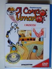 Esplorando il Corpo Umano volume 4 I MUSCOLI DVD Documentario Bambini Scienza