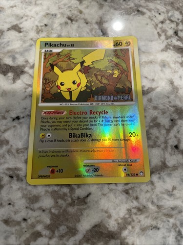 Pokémon pikachu 123 - pikachu, 94/123