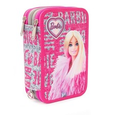 Barbie Astuccio Scuola 3 Zip