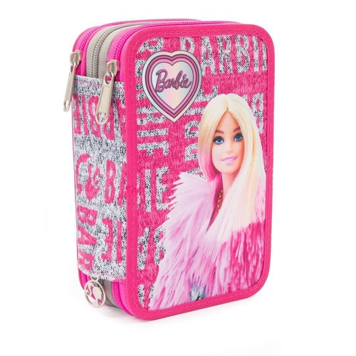 Barbie astuccio scuola - barbie,