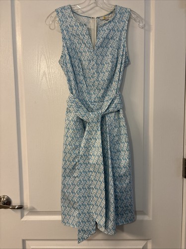 Abito boden cotone blu - abito,