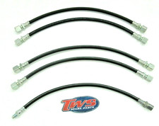 KIT 5 TUBI FRENI ANTERIORI E POSTERIORI ADATTI PER LANCIA FULVIA  2° e 3° Serie