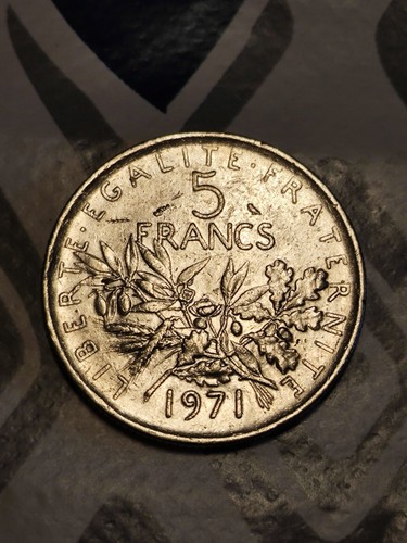 Franchi 1971 semeuse francia - 5,