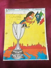 Autografo originale FRANCO MOROTTI-Atalanta Bergamo 88/89-Dirigente-IN PERSON!