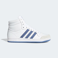 Adidas Originals Scarpe Alte Top Ten Da Uomo Bianche