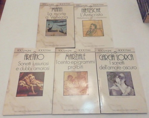 Lotto libri 100 pagine - lotto, 5