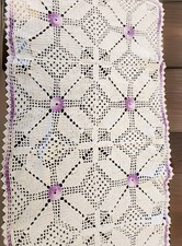 Bambola vintage all'uncinetto