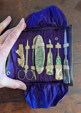 Antico set manicure con manico