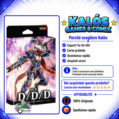 Yugioh mazzo deck ddd d - mazzo, d/d/d