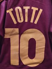 Maglia calcio originale Diadora As Roma 1998 Francesco Totti Taglia Bambino