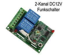 12V 2 Canali Universale Radio