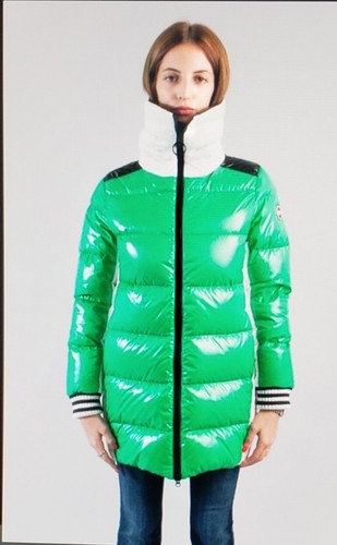 Woman long down jacket - down,