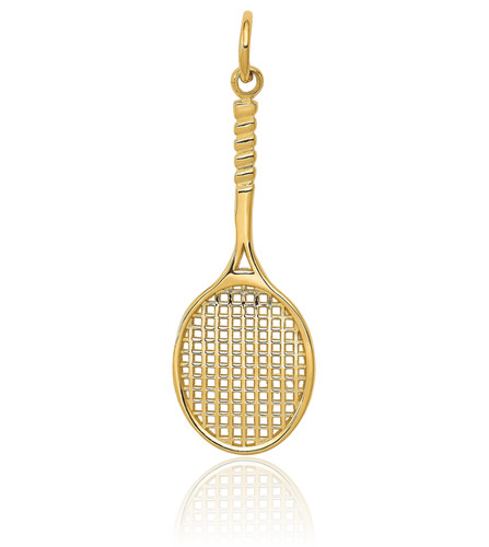 Collana con ciondolo racchetta