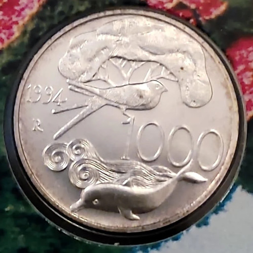 1000 lire 1994 flora fauna - 1994,