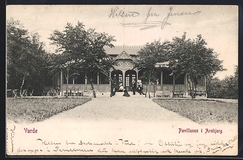 Cartolina varde pavillonen i - cartolina,