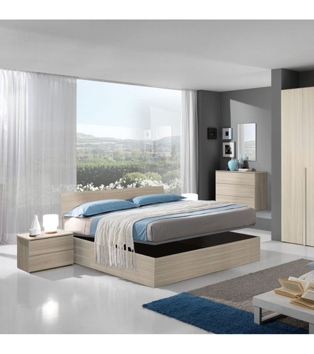 Letto matrimoniale contenitore