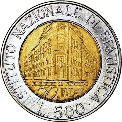 500 lire 1996 istat - 500,