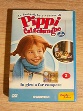 DVD  PIPPI CALZELUNGHE IN GIRO A FAR COMPERE