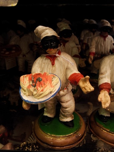 Pulcinella cm terracotta - pulcinella,