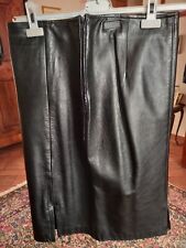 GONNA IN PELLE COLORE NERO MARCA: CERUTTI 1881