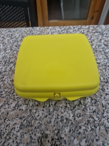 Tupperware portamerenda giallo - tupperware,