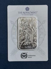 Lingotto argento Royal Mint
