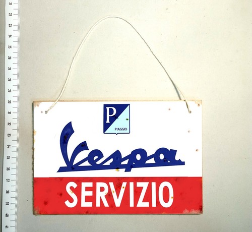 Insegna legno recente - legno, vespa