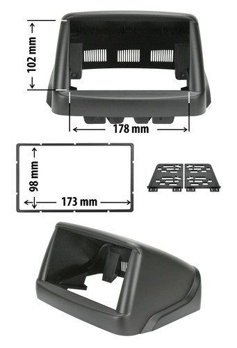 Mascherina 2din adattatore - 2din,