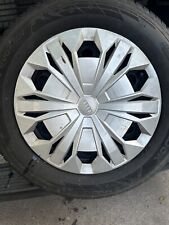 4 CERCHI IN FERRO E COPRIRUOTE ORIGINALI AUDI Q3 HANKOOK INVERNALI 215/65R17