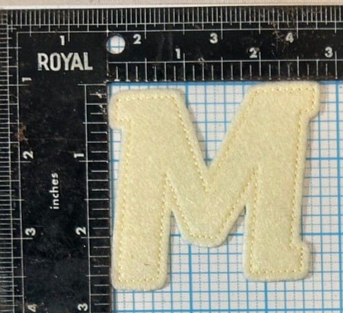 Vintage stilizzato lettera - lettera, m