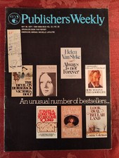 PUBLISHERS WEEKLY Magazine May 30 1977 Jerusalem Book Fair Kathleen Woodiwiss