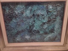 Quadro Tecnica Mista Su Tavola 50 X 70