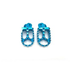 406321300 PEDANE MAGGIORATE IN ALLUMINIO BLU PER MODELLI HUSQVARNA OFF ROAD